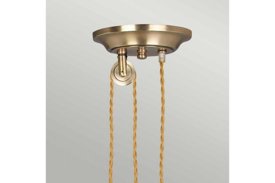 Hengelampe Elstead Lighting Provence Aldret Messing Aldret Messing