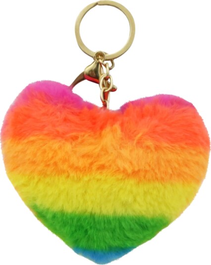 Hedlundgruppen Nøkkelring med Fluffy Hjerte 52351401 Hedlundgruppen Nøkkelring med Fluffy Hjerte 52351401