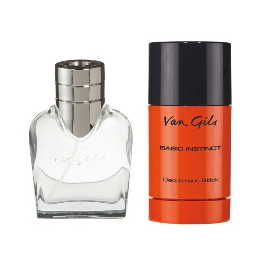 Van Gils Basic Instinct Eau De Toilette 40 ml + Van Gils Basic Instinct  Deodorant Stick 75 ml