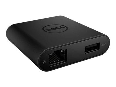 DELL DA200 - Ekstern videoadapter - USB-C - D-Sub, HDMI - for Inspiron 17 7773; Latitude 3590, 5289 2-In-1, 7380, 7389 2-in-1; XPS 15 95XX