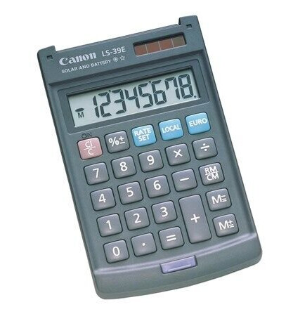 Canon LS-39E Pocket Calculator