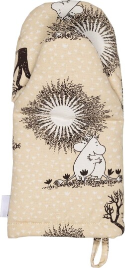 Moomin Arabia Mummi grytevott 15x34 cm Kjærlighet beige Moomin Arabia Mummi grytevott 15x34 cm Kjærlighet beige