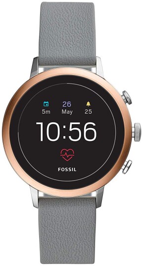 Fossil Herreklokke FTW6016 Q Venture LCD/Gummi Ø40 mm