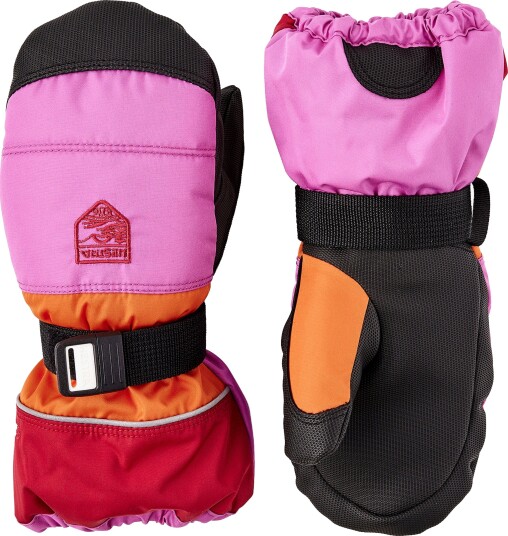 Hestra Kids" Czone - Mitt Dark Navy/Light Red - Pink - 5-6Y