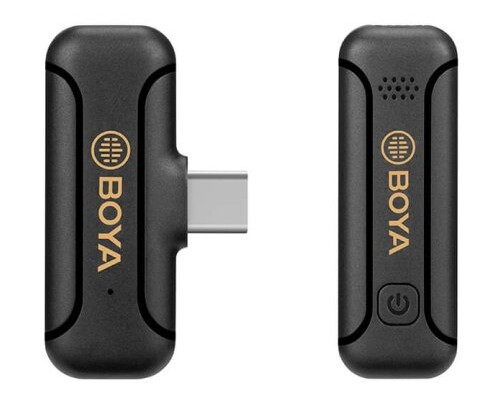 BOYA BY-WM3 Trådløst Mikrofonsystem USB-C med 10 timers batteritid