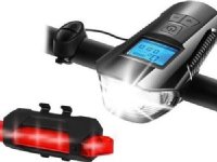 LTC PS LTC sykkel med teller, 1 x LED SMD 10 W, 1000 lm + 5 x LED SMD 50 lm, batteri 1200/300 mAh, horn, Micro USB. LTC PS LTC sykkel med teller, 1 x LED SMD 10 W, 1000 lm + 5 x LED SMD 50 lm, batteri 1200/300 mAh, horn, Micro USB.