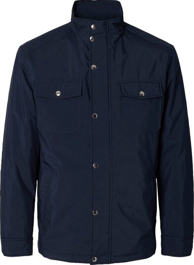 Selected Slmmattis Jkt Noos Navy L Selected Slmmattis Jkt Noos Navy L