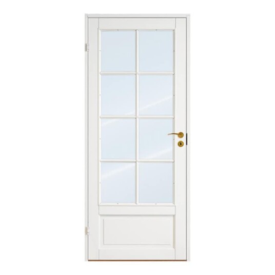 Innerdør Scanflex Skjold Klarglass 2x4