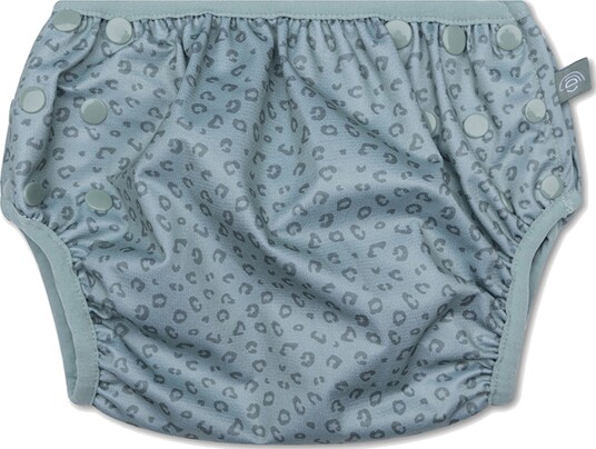 Swim Essentials Badebleie 0 3 År Green Leopard