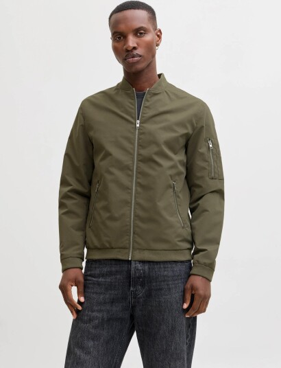 Jack & Jones Jjerush Bomber Noos   Green   M