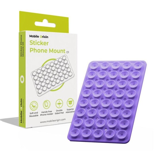 Mobile Origin Sticker O1 Mobilholder Lilla