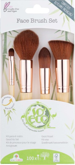 So Eco Makeup Brush Sæt Til Ansigtet - 1 Pakker So Eco Makeup Brush Sæt Til Ansigtet - 1 Pakker