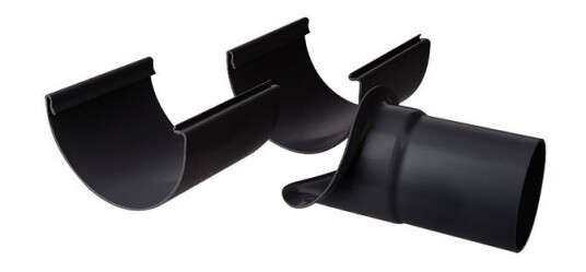 Plastmo Tappstykke justerbart 10/75 sort Plastmo Tappstykke justerbart 10/75 sort