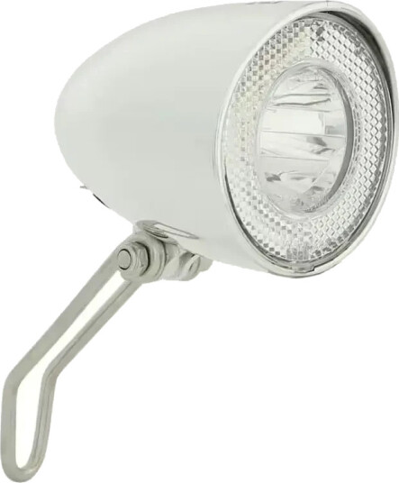 CONTEC Retro Classic forlykt 20 lux navdynamo StVZO sølv