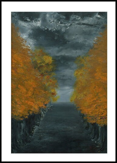 The Avenue By August Strindberg Plakat Plakat / 100x150cm