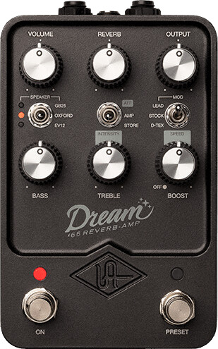 Universal Audio Dream '65 Reverb Amplifier Pedal Universal Audio Dream '65 Reverb Amplifier Pedal