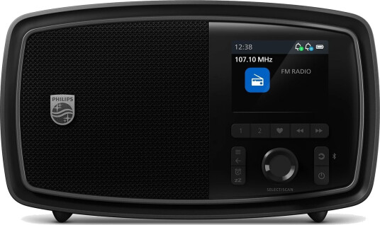 Philips TAV2000FB Bærbar FM-radio med Bluetooth 5.4 og USB-C Svart Philips TAV2000FB Bærbar FM-radio med Bluetooth 5.4 og USB-C Svart
