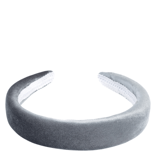 DARK Velvet Hair Band Broad Sparkled Dark Sage