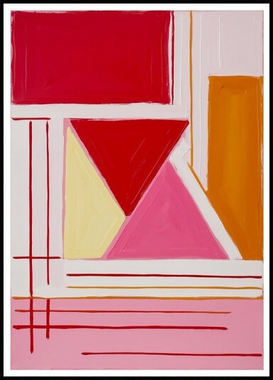 Geometric Harmony Plakat Plakat / 21x30cm