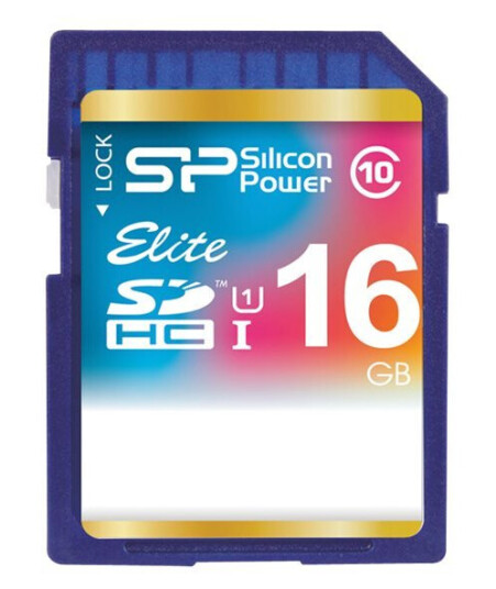Silicon Power Elite - Flashminnekort - 16 Gb - Class 10 - Sdhc Uhs-I
