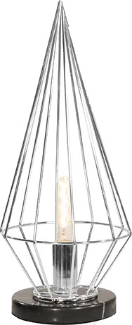 Globen Lighting Keops bordlampe Krom