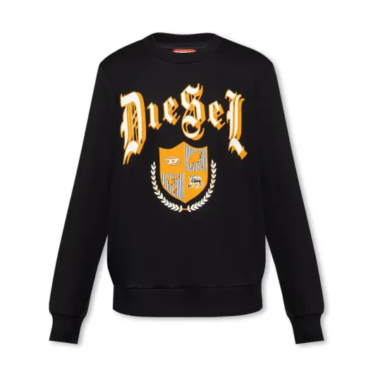 Diesel Herre Gensere & Hettegensere Svart M Diesel Herre Gensere & Hettegensere Svart M