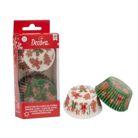 Decora Muffinsformer Pepperkaker Pk/36 Decora Muffinsformer Pepperkaker Pk/36