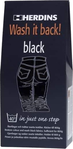 Herdins Wash It Back Black 400 gr