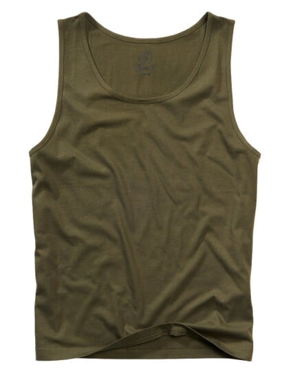 Brandit Tank Top Undertröja Undertröja Grønn Oliven