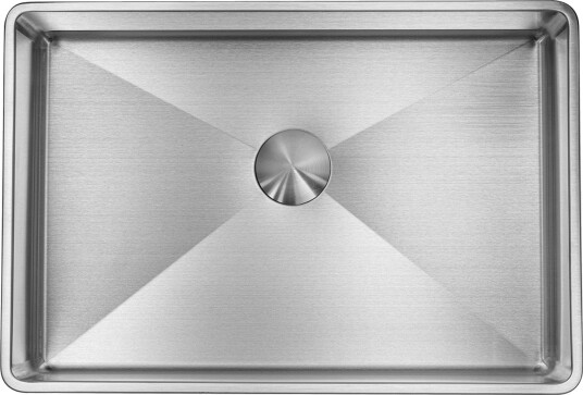Lavabo High Nedfelt Servant 470x320x110 mm, Rustfrit Stål