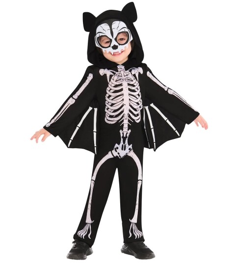 Rubies Flagermus Skeletkostume