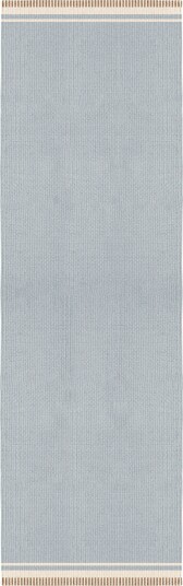 Röllakan Solid Ullteppe 80x300 cm Sky Blue