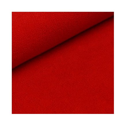 Balsløw Fleecestoff 165cm 06 Rød 50cm Balsløw Fleecestoff 165cm 06 Rød 50cm