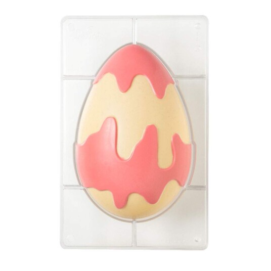 Decora Sjokoladeform Polykarbonat Egg 20,5x13,5cm 