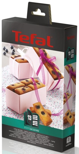 Tefal XA801312 Snack Collection Boks 13 Mini bars Tefal XA801312 Snack Collection Boks 13 Mini bars