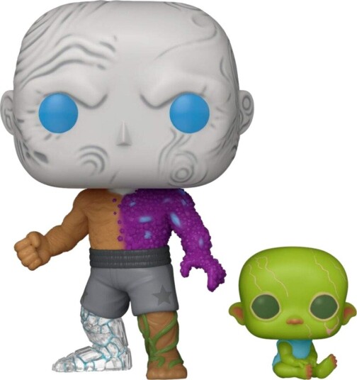Northix Superman Metamorpho Action Figur med Baby Joey 6-tommer