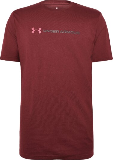 Under Armour Ua M Logo Wm Ss Burgundy XXXL