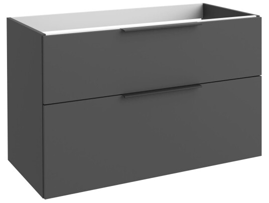 Korsbakken Big Kommode 2 Skuffer Mørk grå / 100cm