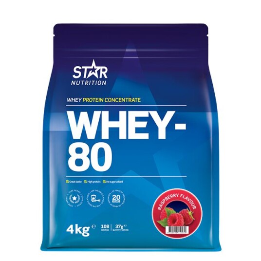 Whey-80 Myseprotein 4 kg Whey-80 Myseprotein 4 kg