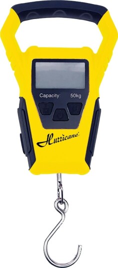 Hurricane Digitalvekt 0-50kg Vanntett Godkjent For Storfiskregistrering Hurricane Digitalvekt 0-50kg Vanntett Godkjent For Storfiskregistrering