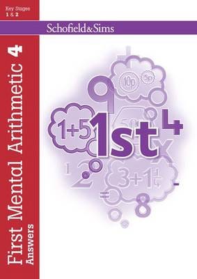 First Mental Arithmetic Answer Book 4 Av Ann Montague-Smith