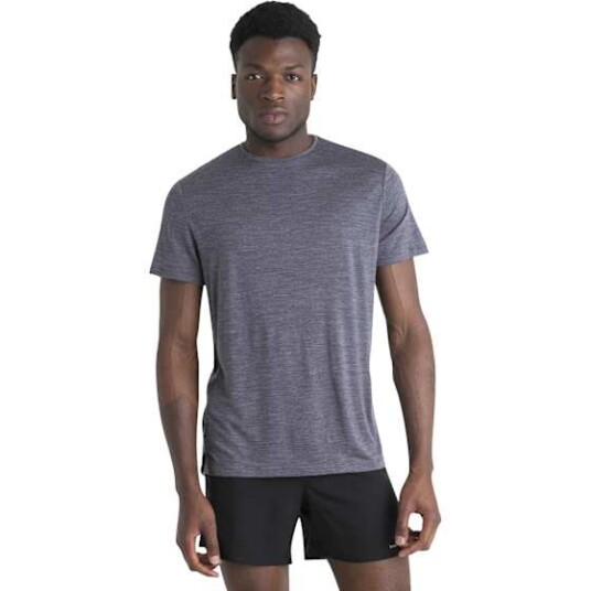 Icebreaker Men's Merino 125 Cool-Lite™ Sphere III Short Sleeve Tee Midnight Navy Heather M Icebreaker Men's Merino 125 Cool-Lite™ Sphere III Short Sleeve Tee Midnight Navy Heather M