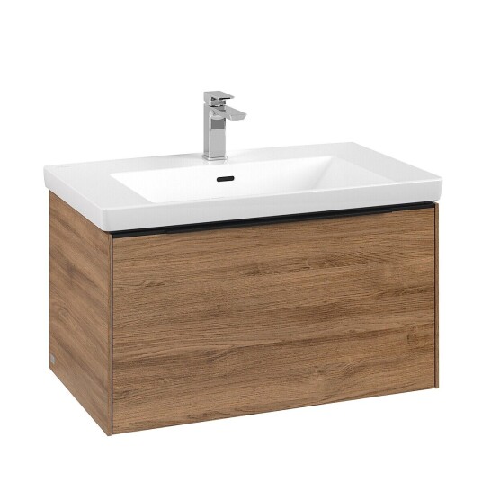 Villeroy & Boch  Subway 3.0 Servantskap m/1 skuff 772x429x478 mm Kansas Eik