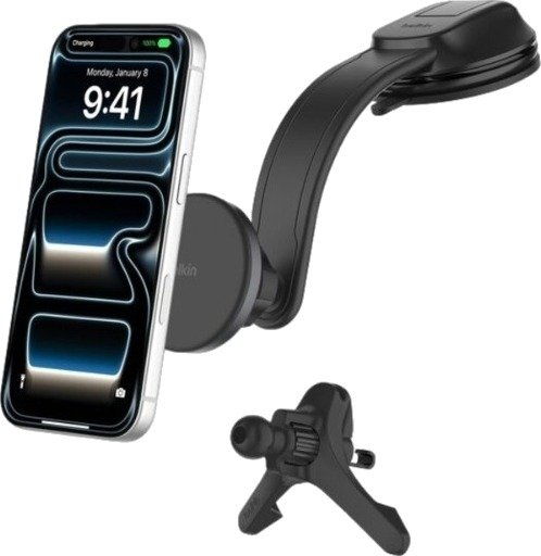 Belkin BoostCharge magnetisk trådløs Qi2-billader, svart