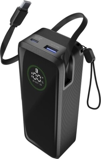 Cellularline PBROLL20000K 20000 mAh Svart Cellularline PBROLL20000K 20000 mAh Svart