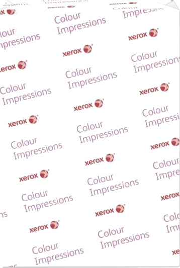 Xerox Colour Impressions White Træfri Ecf 160G/M2 450Mm X 320Mm Sra3 Bred Bane Pakke A 250 Ark,