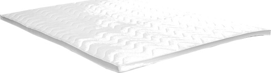 Overmadrass 160x200x7 - Hvit