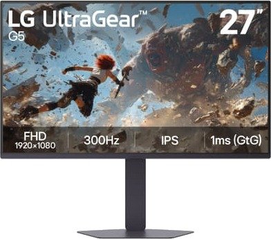 LG UltraGear 27G550B 27"" FHD/IPS/300Hz/1ms gaming-skjerm