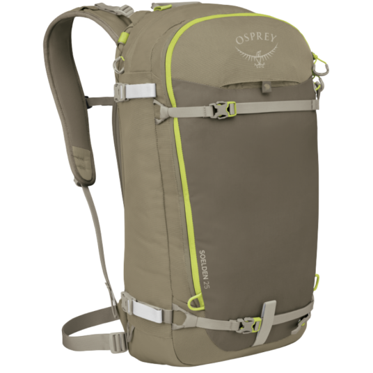 Osprey M"s Soelden 25L Skidryggsäck Olive Tan/Earl Grey Olive Tan/Earl Grey one_size