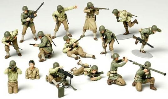 Tamiya 1/48 US Infantry GI Set